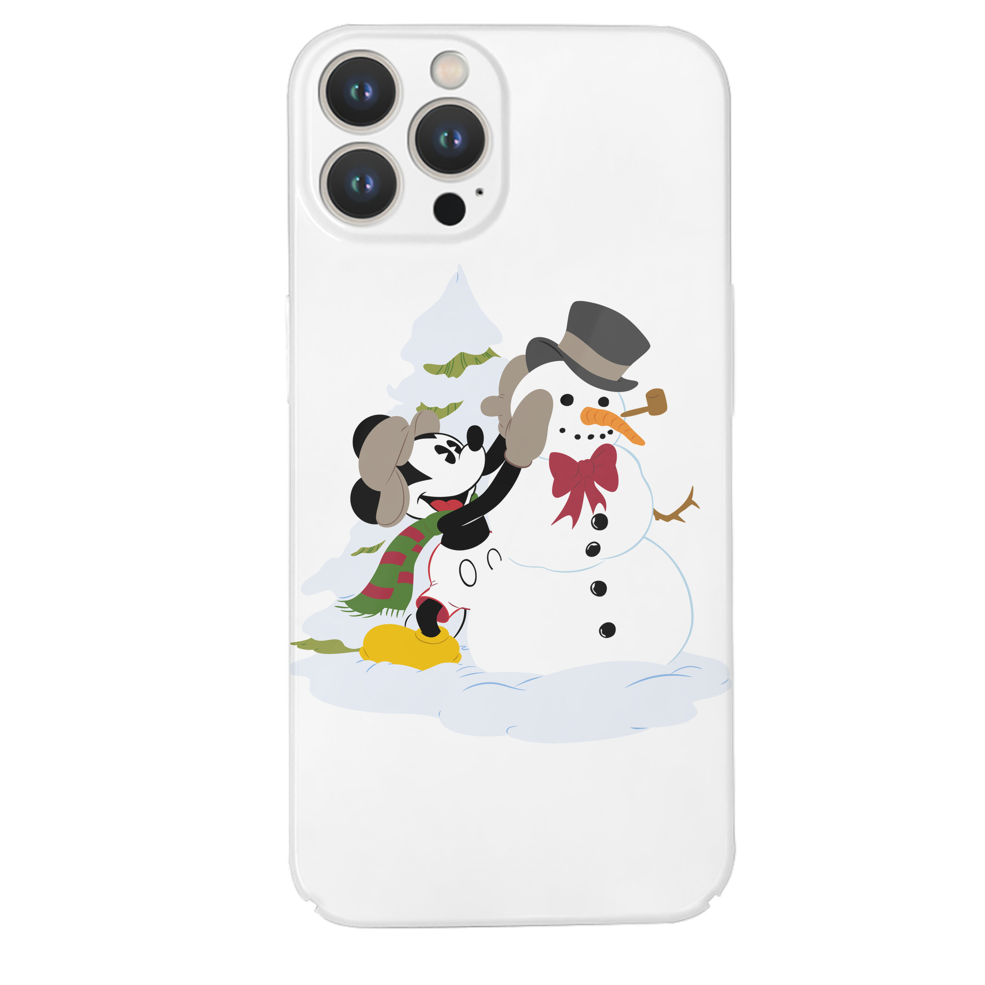 （画像用） ミッキーマウス Mickey Mouse 【iPhone 14シリーズ対応】ハードケース